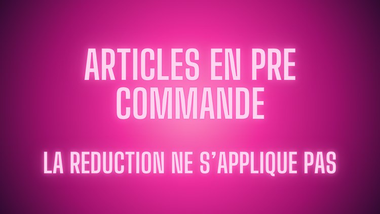 Article en pré commande