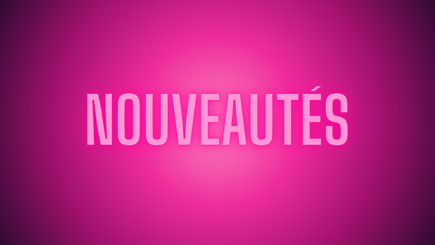 Nouveautés