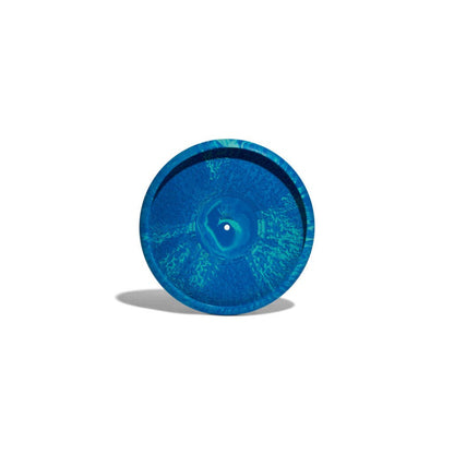 BLUE VINYL FRISBEE