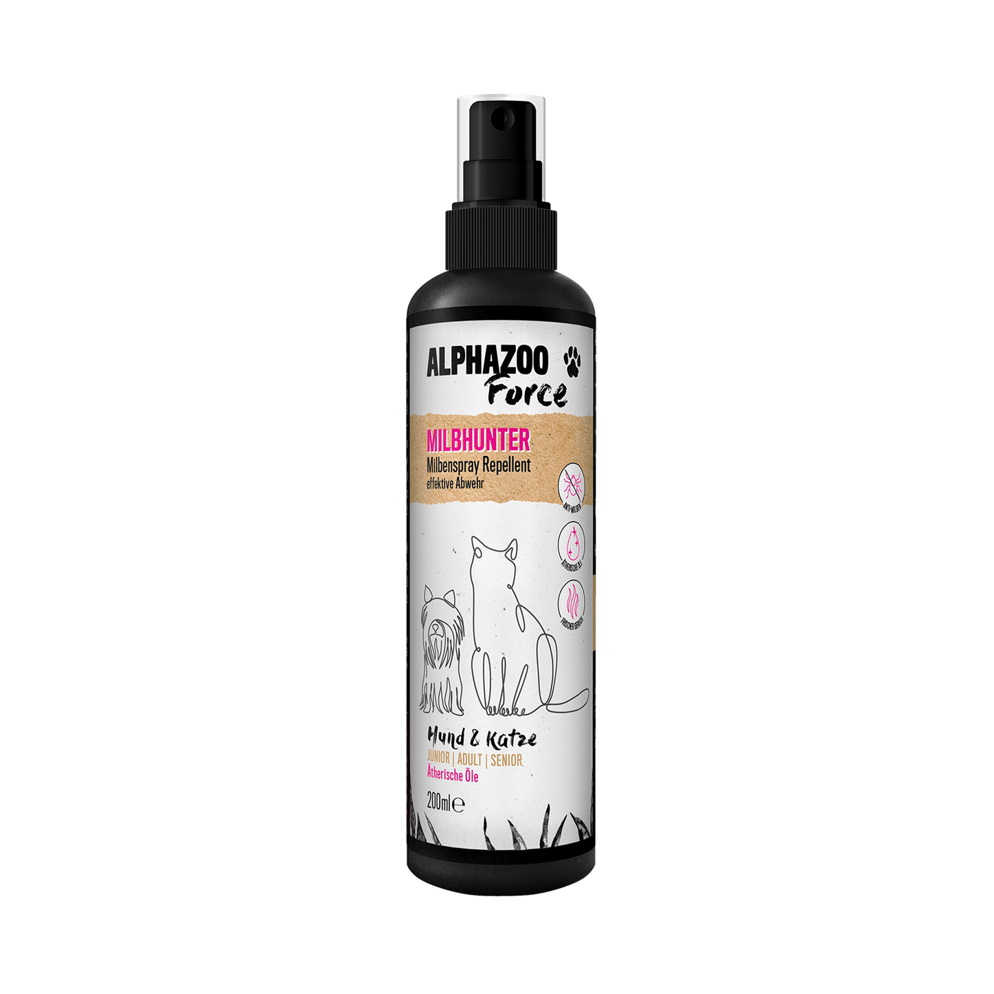 spray anti-acariens pour chiens et chats