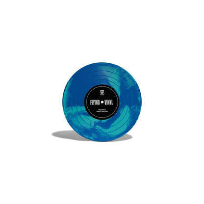 BLUE VINYL FRISBEE