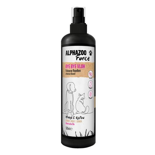 Spray Bye-bye-VLOH, spray anti-puces pour chiens et chats