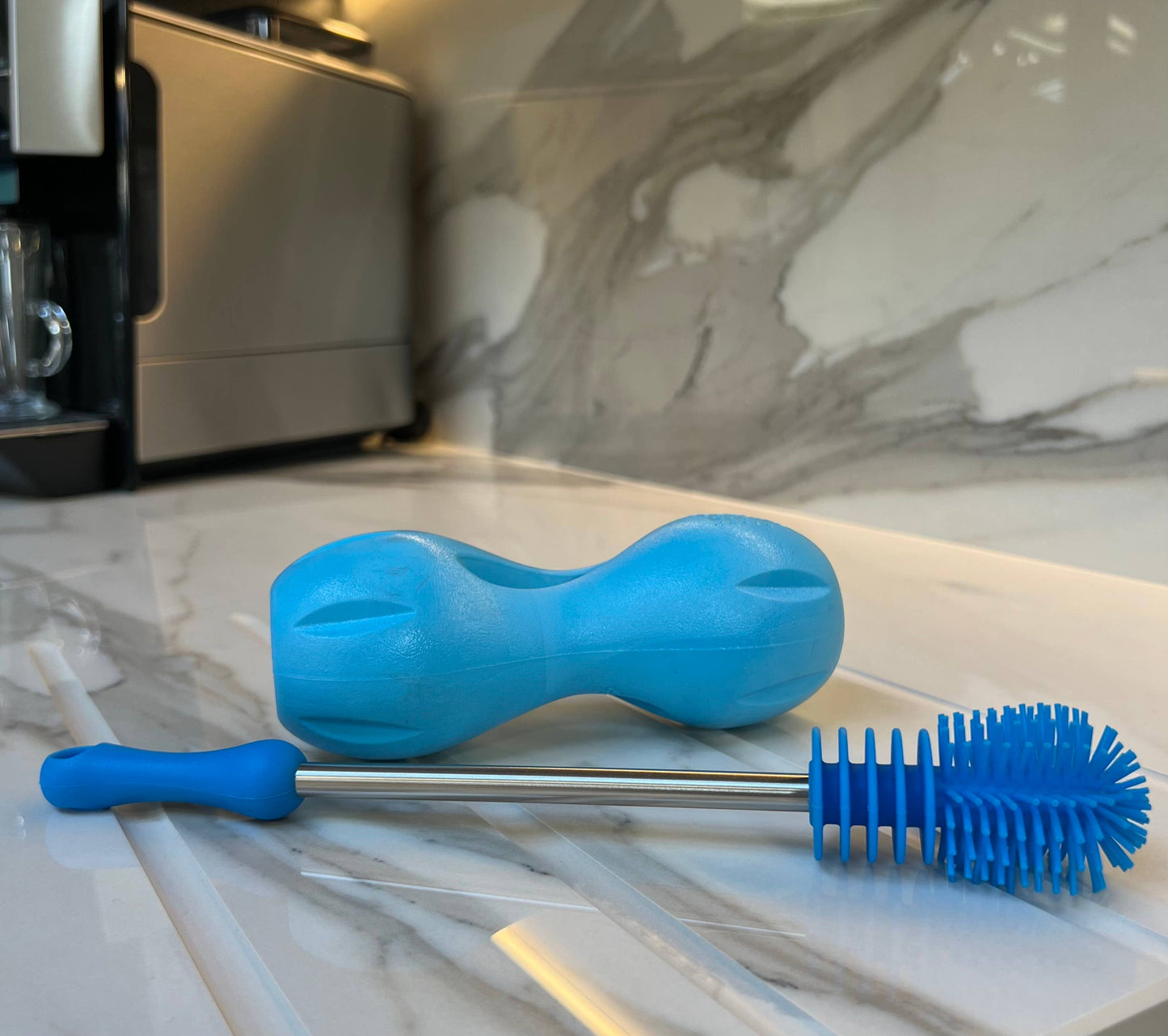 Brosse de nettoyage pour jouets d'enrichissement