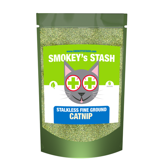 Smokey's Stash Sachet vrac de cataire bio pour chats 90g