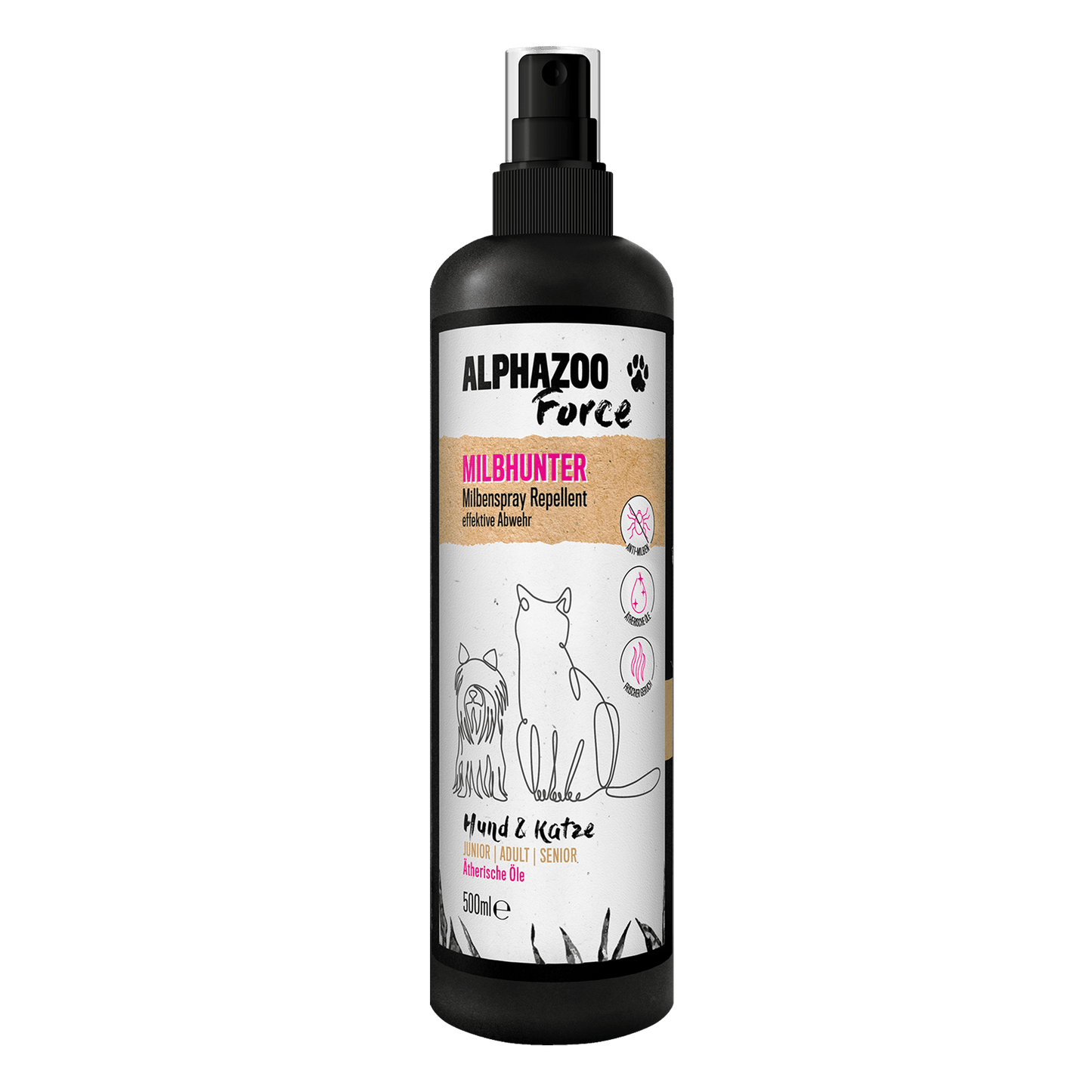 spray anti-acariens pour chiens et chats